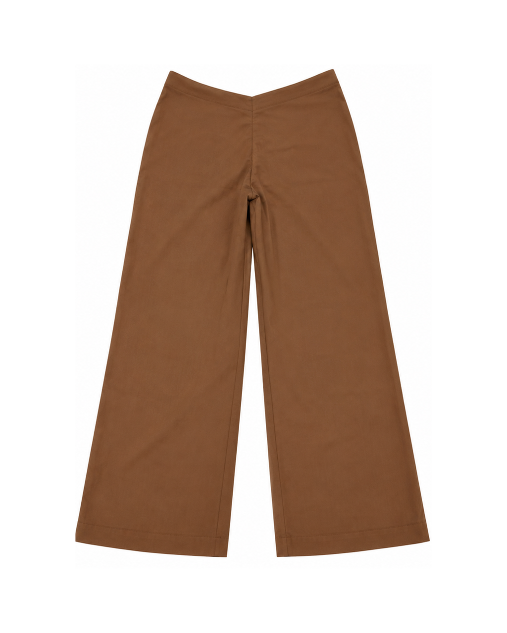 Brown Net Detail Pants