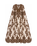 Embroidered Cape