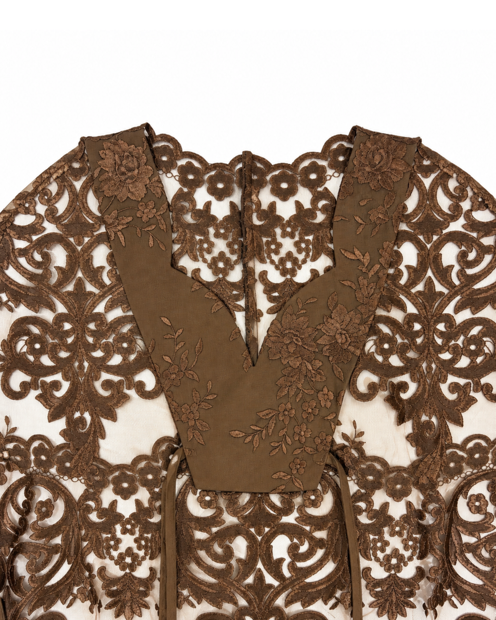 Embroidered Cape