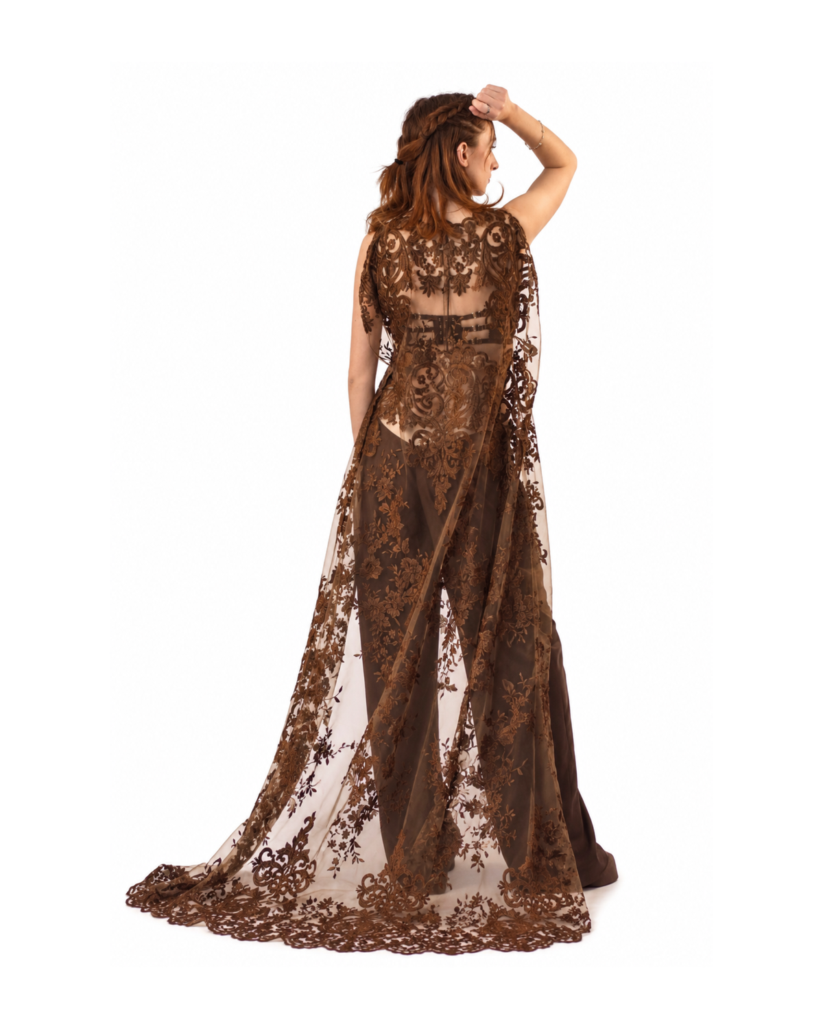 Embroidered Cape