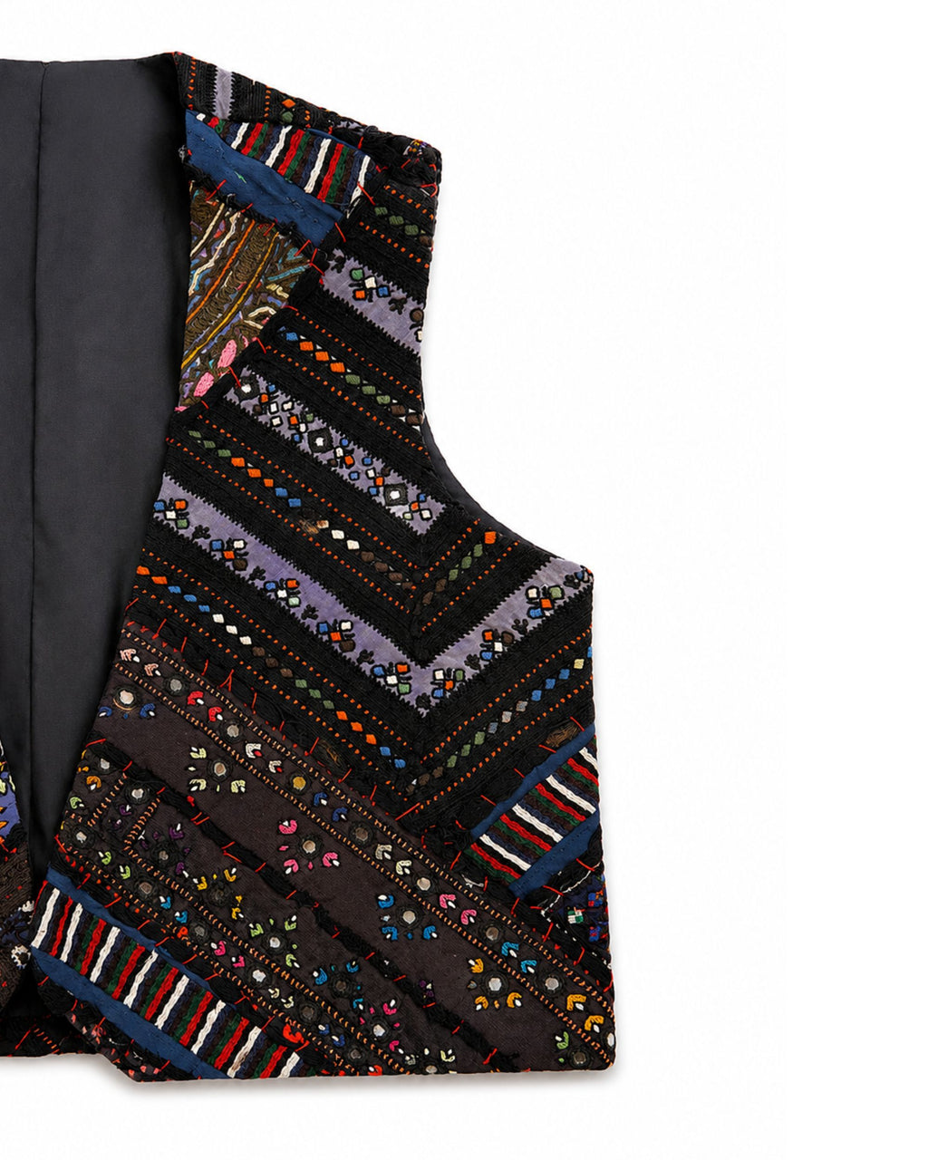 Balochi Mirrorwork Waistcoat