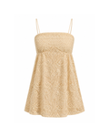 Embroidered Mini Dress