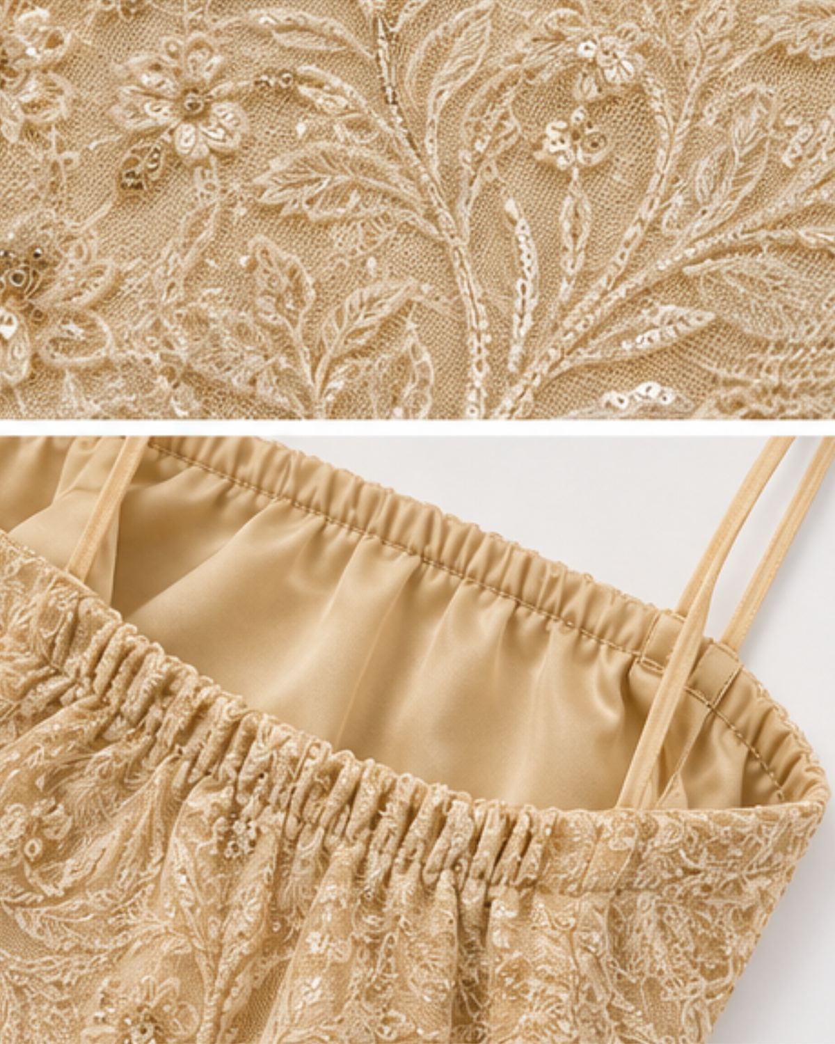 Embroidered Mini Dress