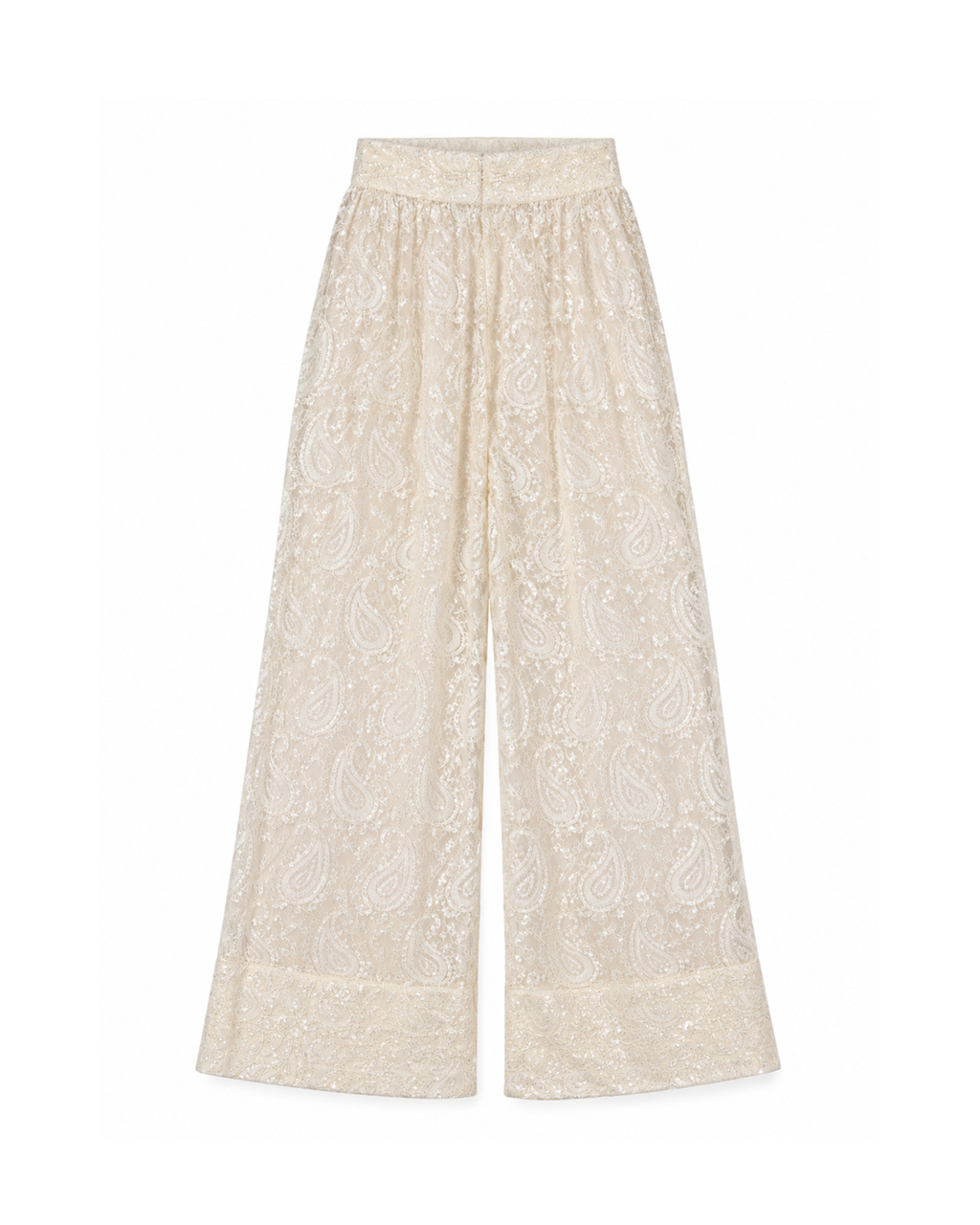 Net White Trousers