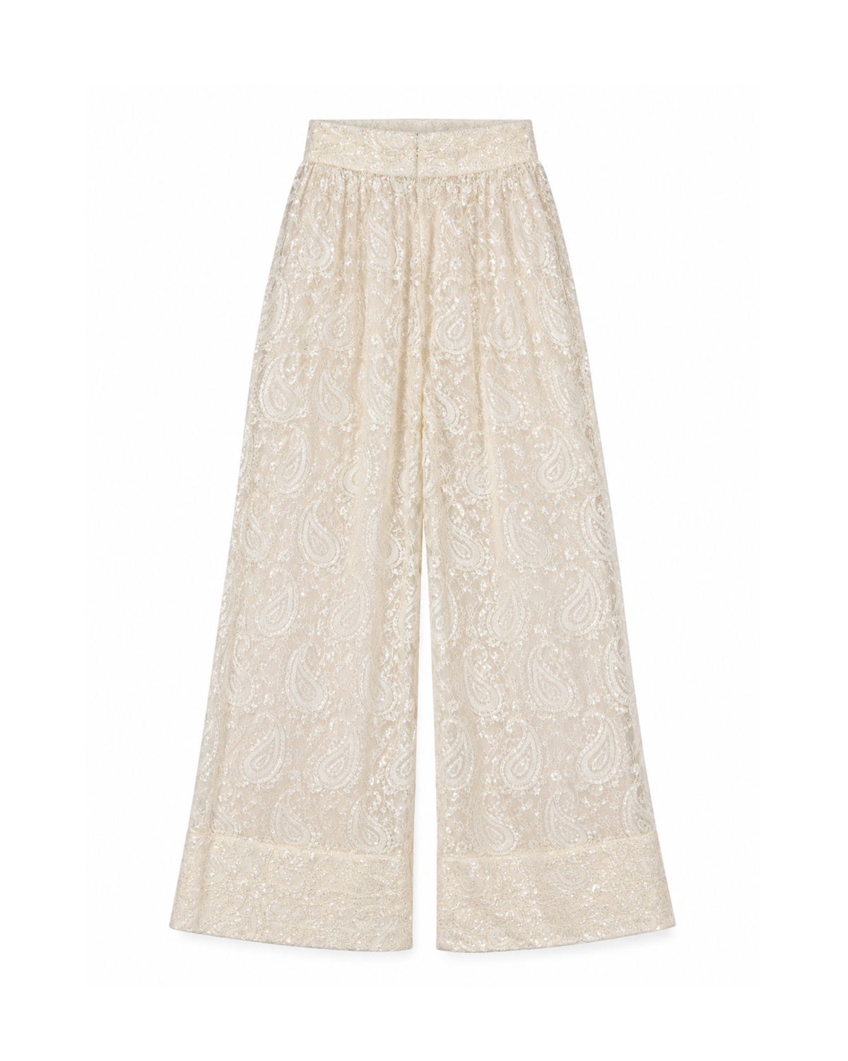 Net White Trousers