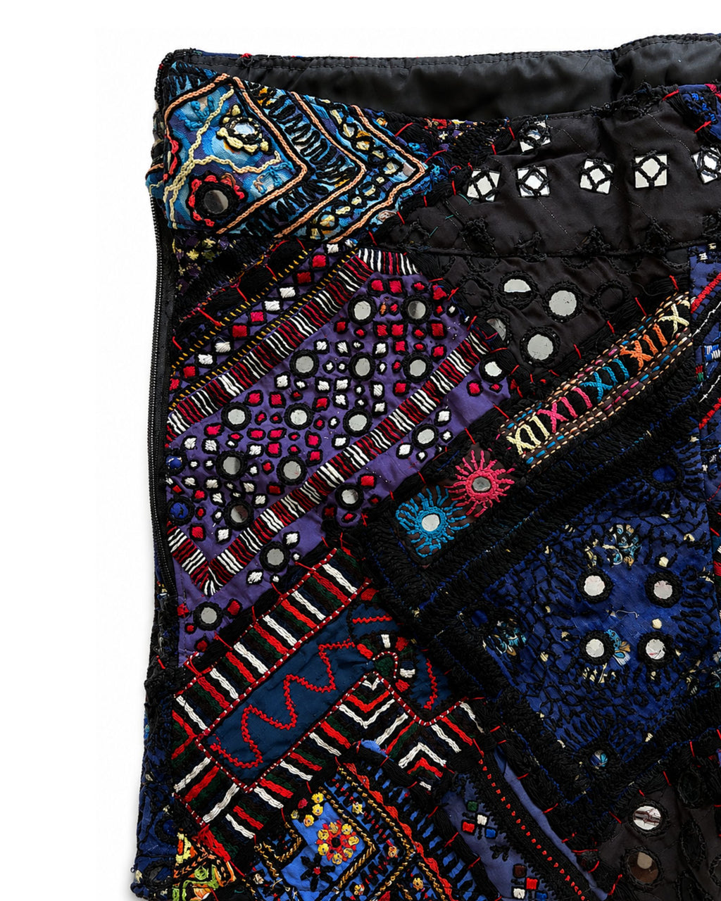 Balochi Mirror Work Shorts