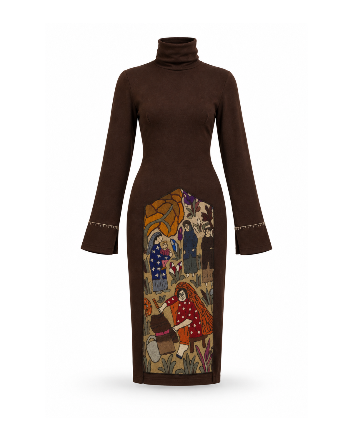 Gaba Woolen Dress