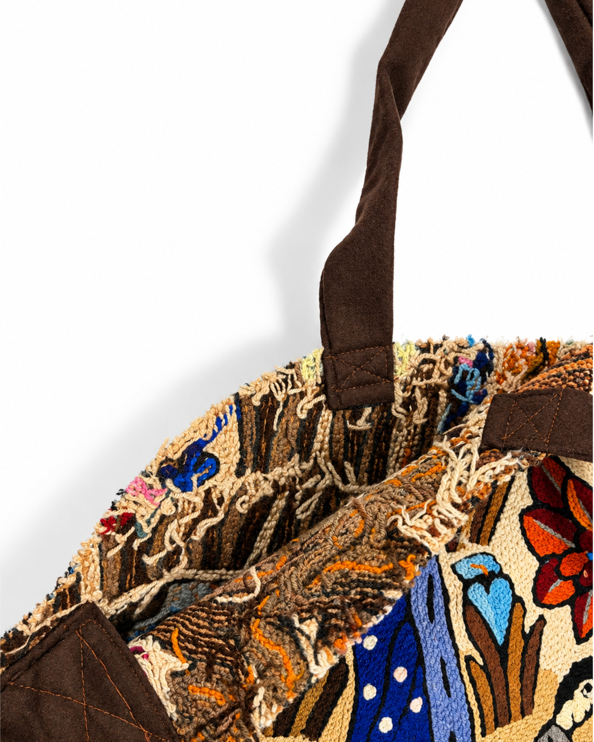 Gaba Round Tote Bag