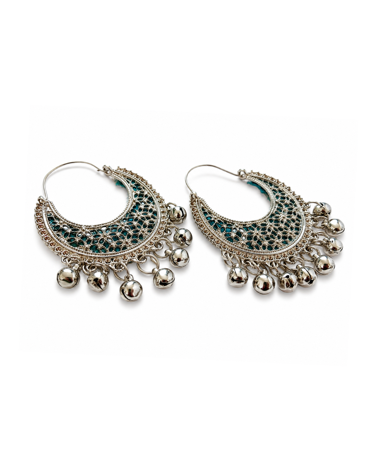 Crescent Jhumka Earrings