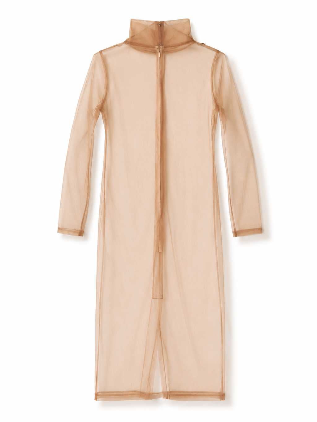 Robe moulante transparente